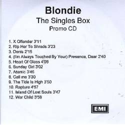 Blondie : The Single Box promo CD